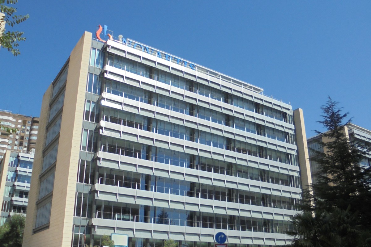 Oficinas de Sandoz (Grupo Novartis) en Madrid. 